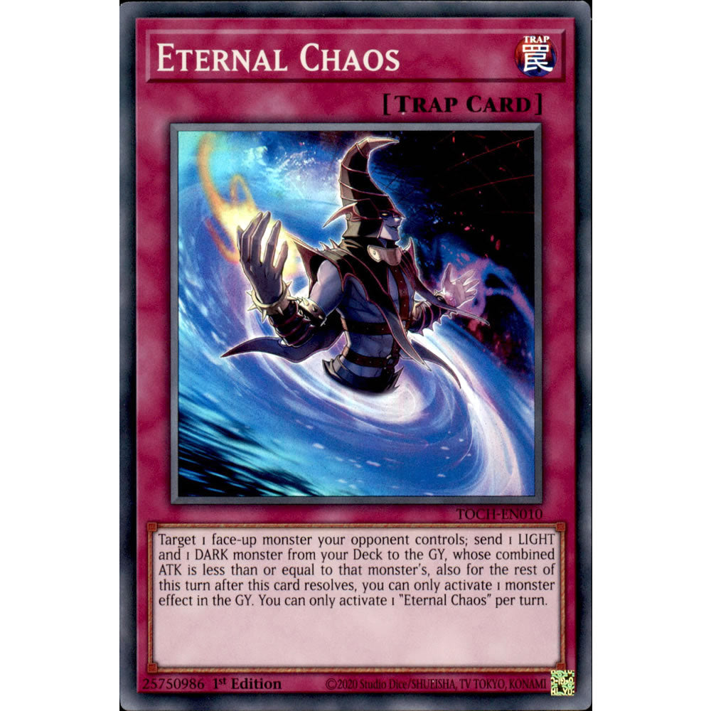Eternal Chaos TOCH-EN010 Yu-Gi-Oh! Card from the Toon Chaos Set