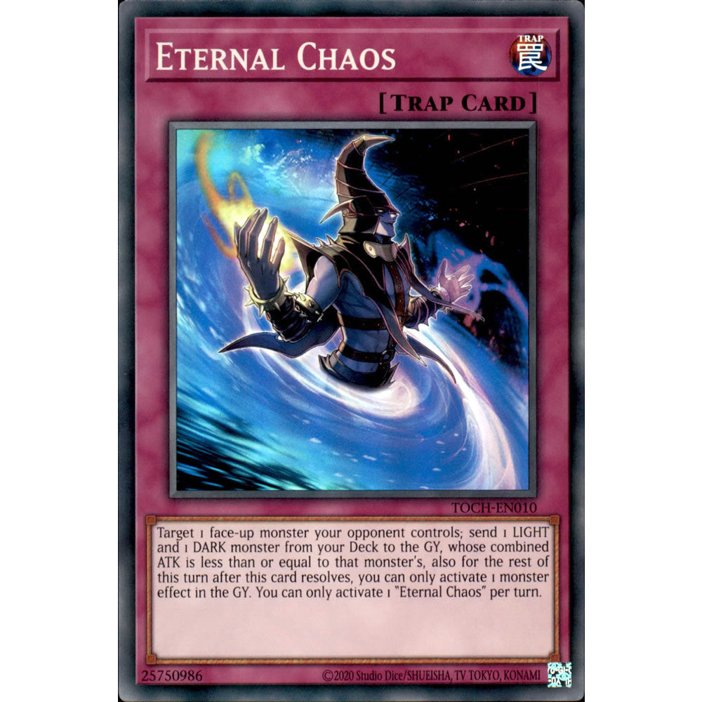 Eternal Chaos TOCH-EN010 Yu-Gi-Oh! Card from the Toon Chaos Set