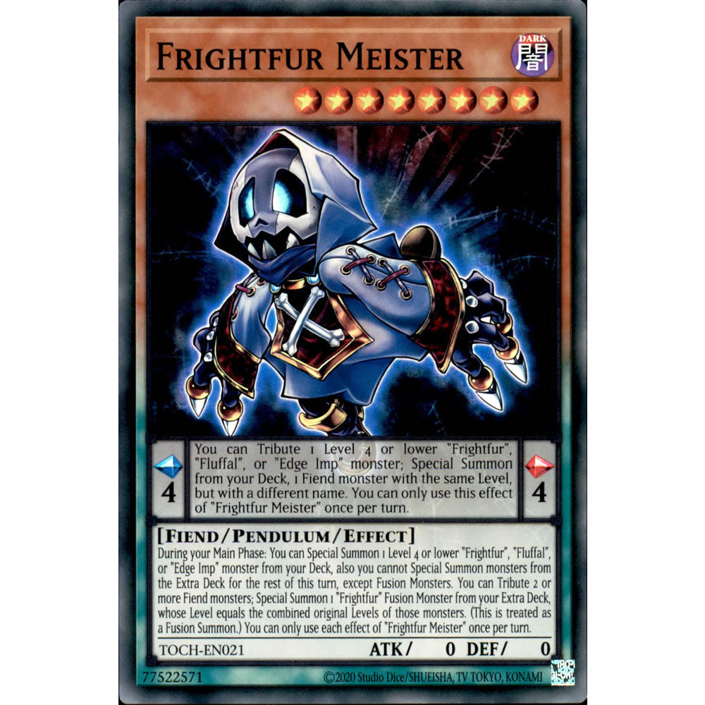 Frightfur Meister TOCH-EN021 Yu-Gi-Oh! Card from the Toon Chaos Set