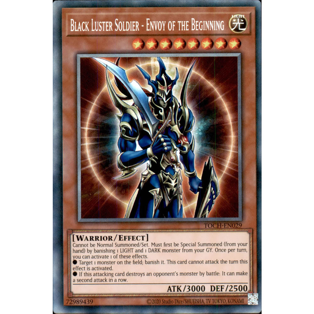 Black Luster Soldier - Envoy of the Beginning TOCH-EN029 Black Luster Soldier - Envoy of the Beginning TOCH-EN029