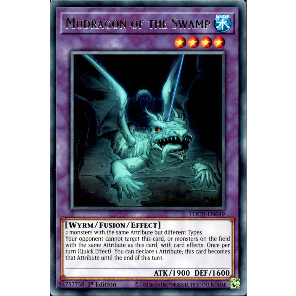 Mudragon of the Swamp TOCH-EN049 Yu-Gi-Oh! Card from the Toon Chaos Set