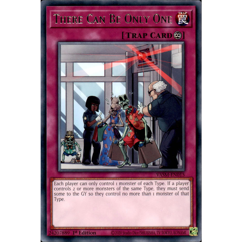 There Can Be Only One VASM-EN015 Yu-Gi-Oh! Card from the Valiant Smashers Set