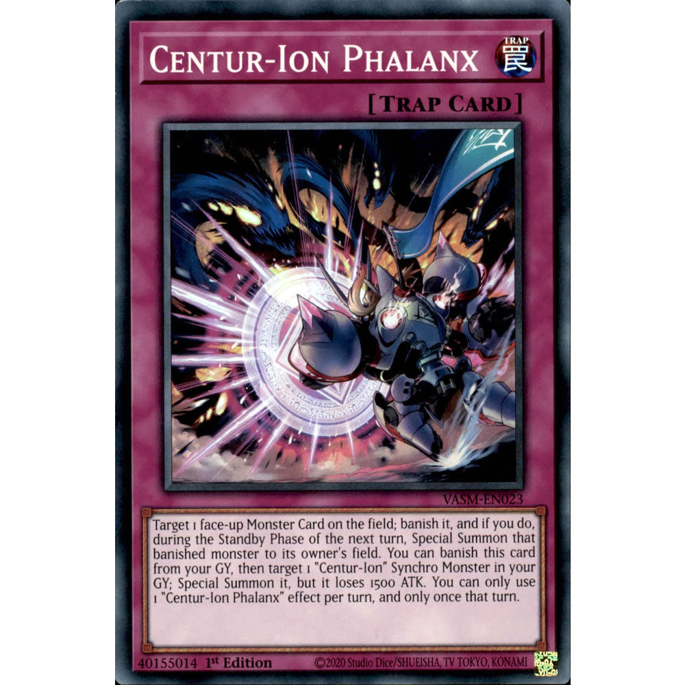 Centur-Ion Phalanx VASM-EN023 Yu-Gi-Oh! Card from the Valiant Smashers Set