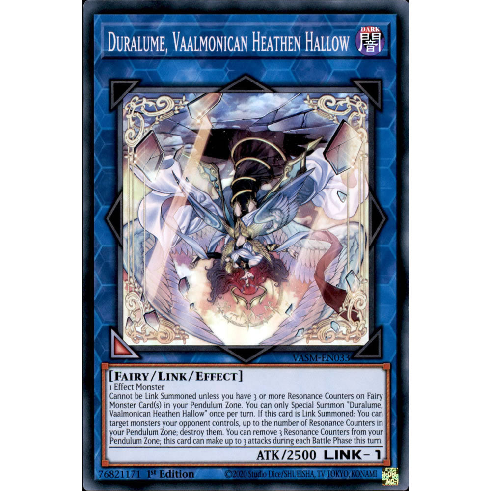 Duralume, Vaalmonican Heathen Hallow VASM-EN033 Yu-Gi-Oh! Card from the Valiant Smashers Set
