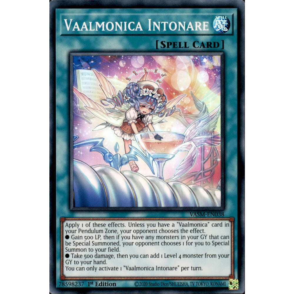 Vaalmonica Intonare VASM-EN038 Yu-Gi-Oh! Card from the Valiant Smashers Set