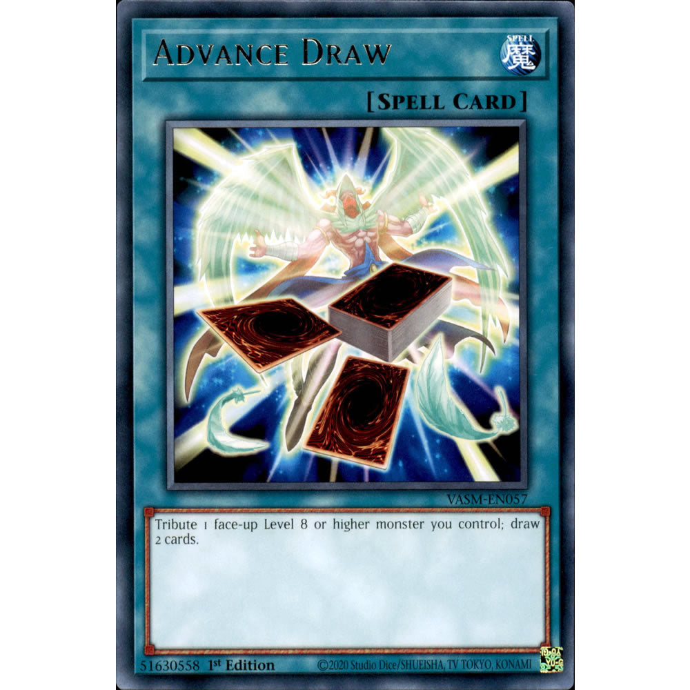 Advance Draw VASM-EN057 Yu-Gi-Oh! Card from the Valiant Smashers Set
