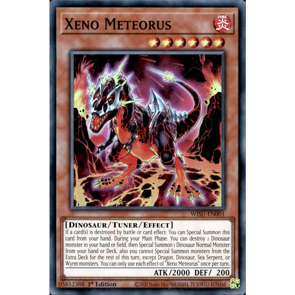 Xeno Meteorus WISU-EN001 Yu-Gi-Oh! Card from the Wild Survivors Set