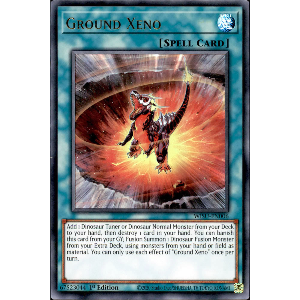 Ground Xeno WISU-EN006 Yu-Gi-Oh! Card from the Wild Survivors Set