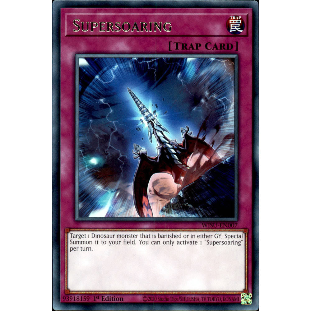 Supersoaring WISU-EN007 Yu-Gi-Oh! Card from the Wild Survivors Set