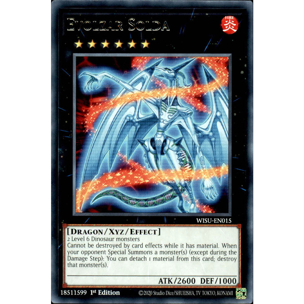 Evolzar Solda WISU-EN015 Yu-Gi-Oh! Card from the Wild Survivors Set