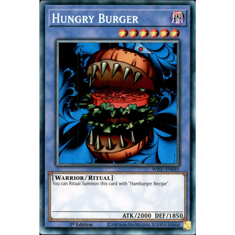 Hungry Burger WISU-EN041 Yu-Gi-Oh! Card from the Wild Survivors Set