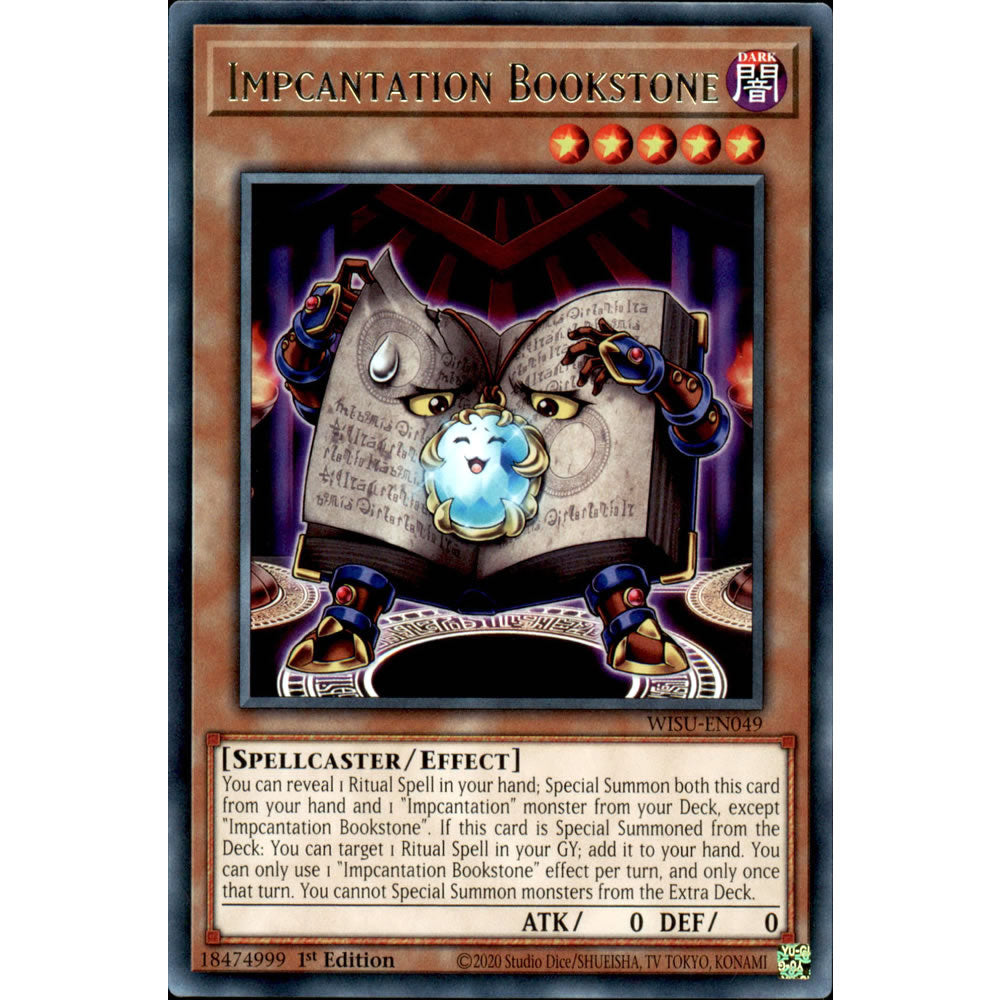 Impcantation Bookstone WISU-EN049 Yu-Gi-Oh! Card from the Wild Survivors Set