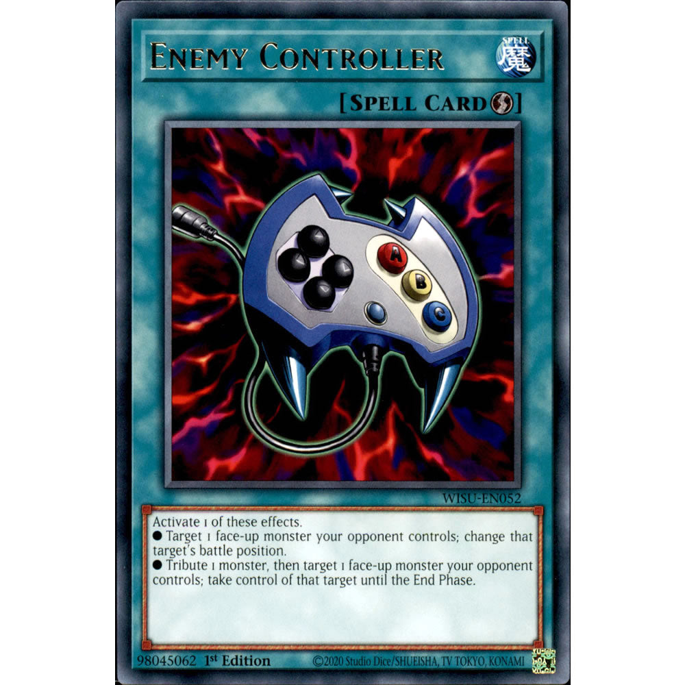 Enemy Controller WISU-EN052 Yu-Gi-Oh! Card from the Wild Survivors Set