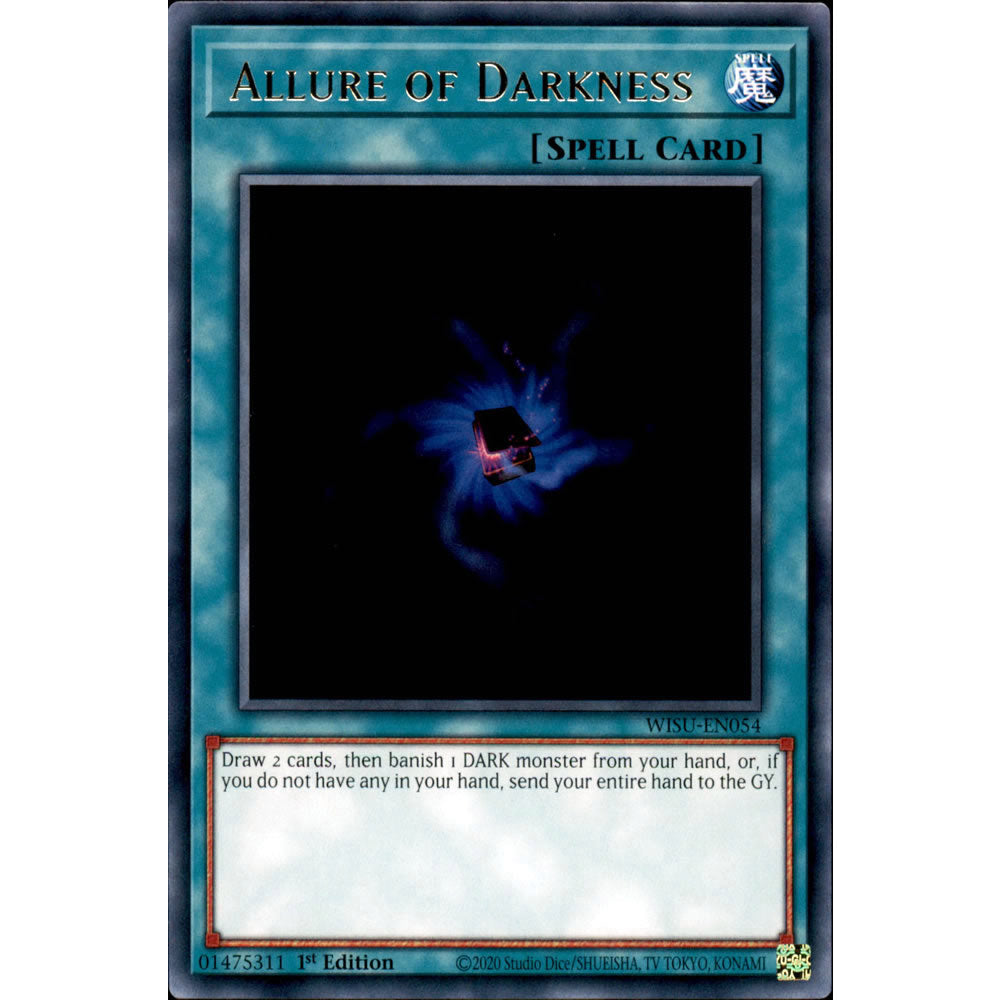 Allure of Darkness WISU-EN054 Yu-Gi-Oh! Card from the Wild Survivors Set