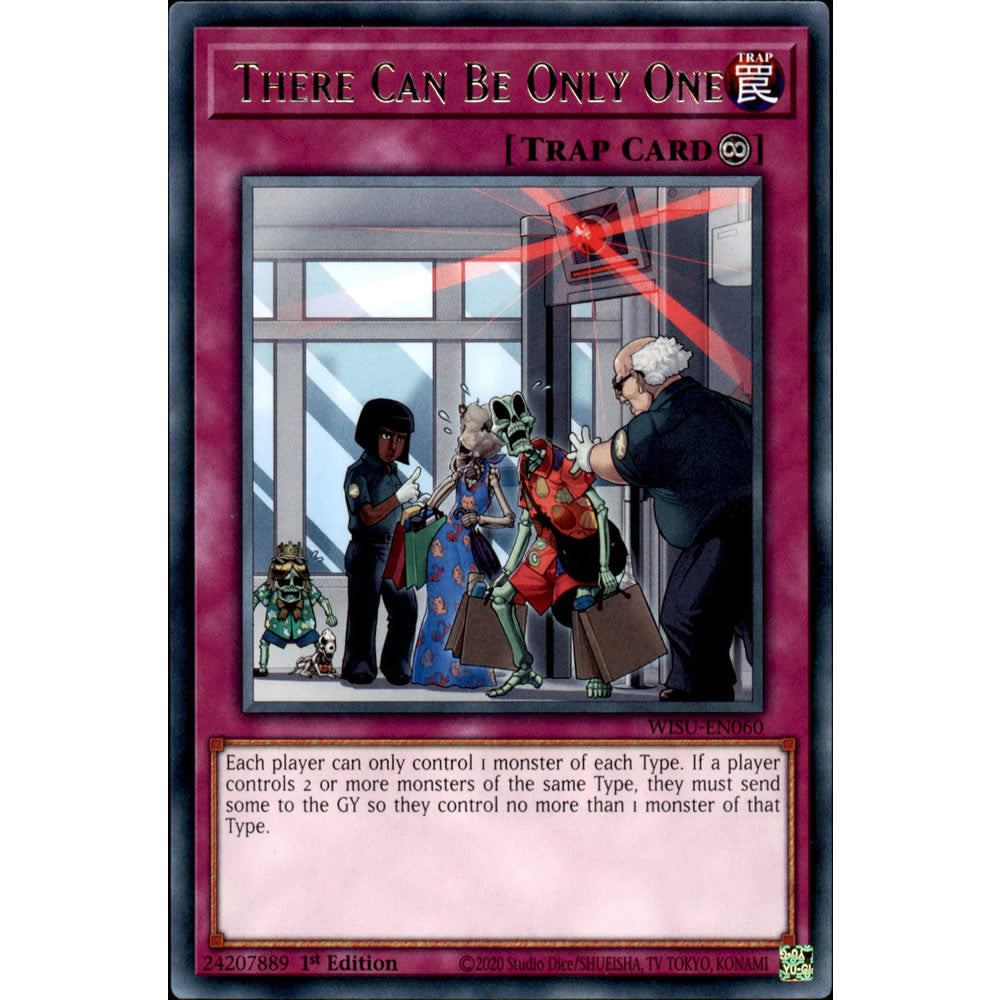 There Can Be Only One WISU-EN060 Yu-Gi-Oh! Card from the Wild Survivors Set