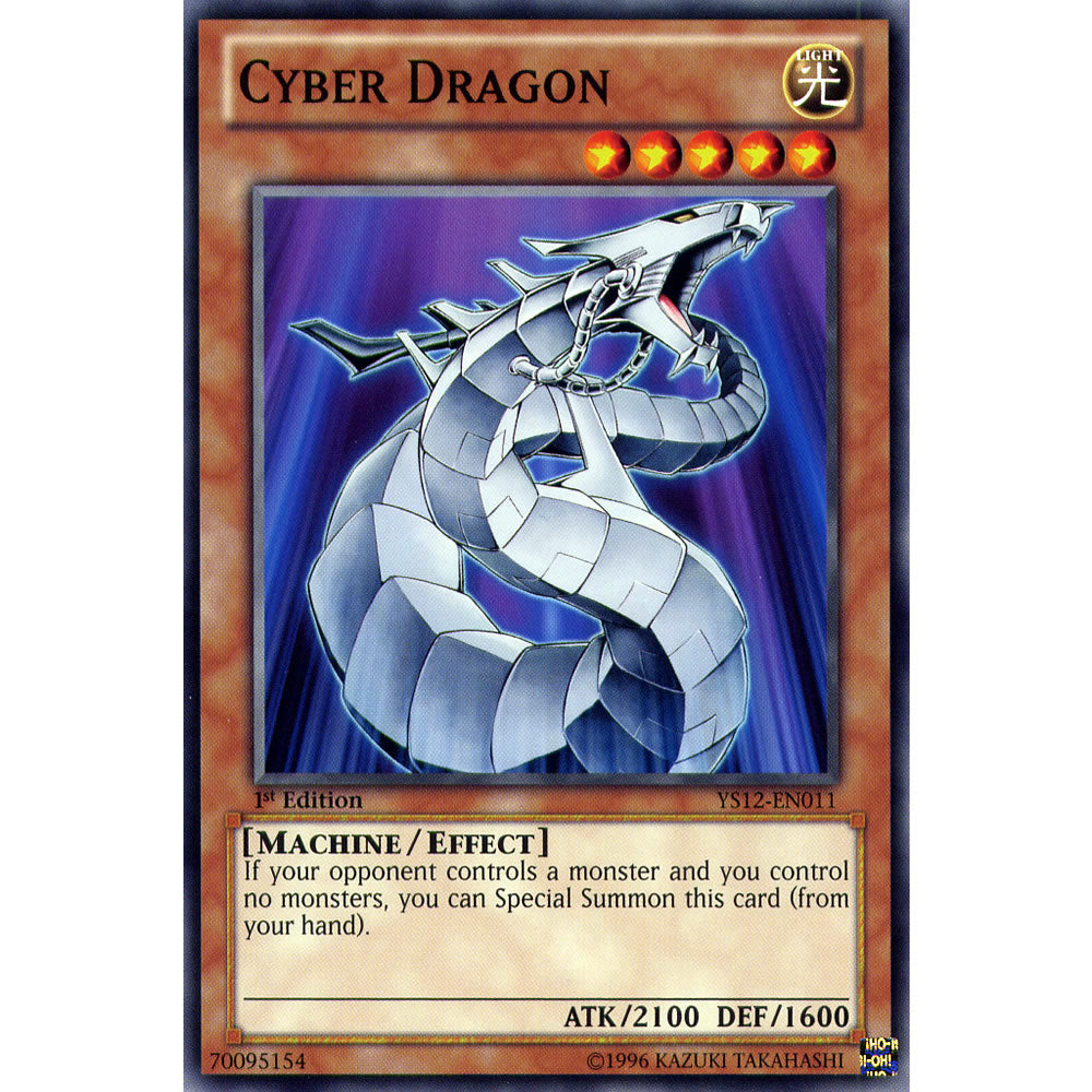 Cyber Dragon YS12-EN011 Yu-Gi-Oh! Card from the XYZ Symphony Set