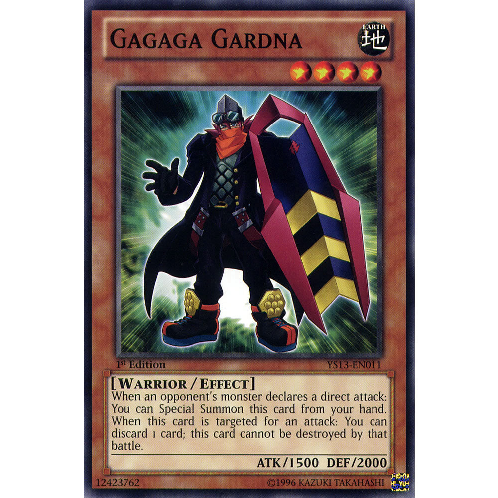 Gagaga Gardna YS13-EN011 Yu-Gi-Oh! Card from the V for Victory Set