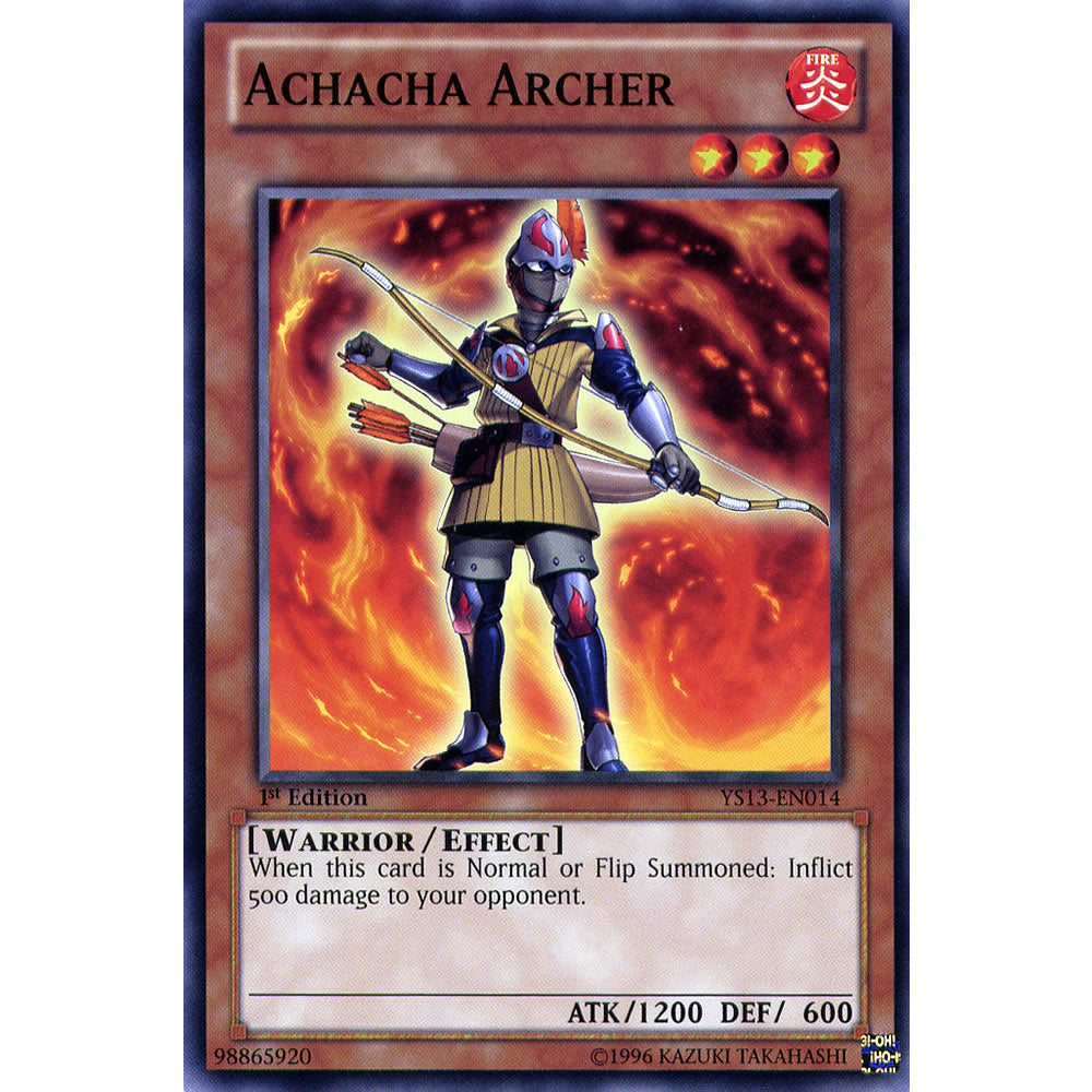 Achacha Archer YS13-EN014 Yu-Gi-Oh! Card from the V for Victory Set