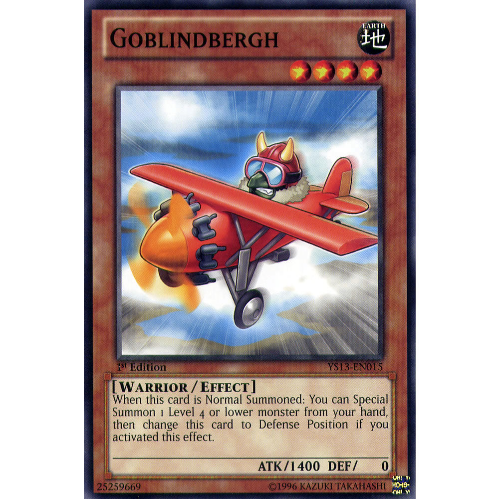 Goblindbergh YS13-EN015 Yu-Gi-Oh! Card from the V for Victory Set