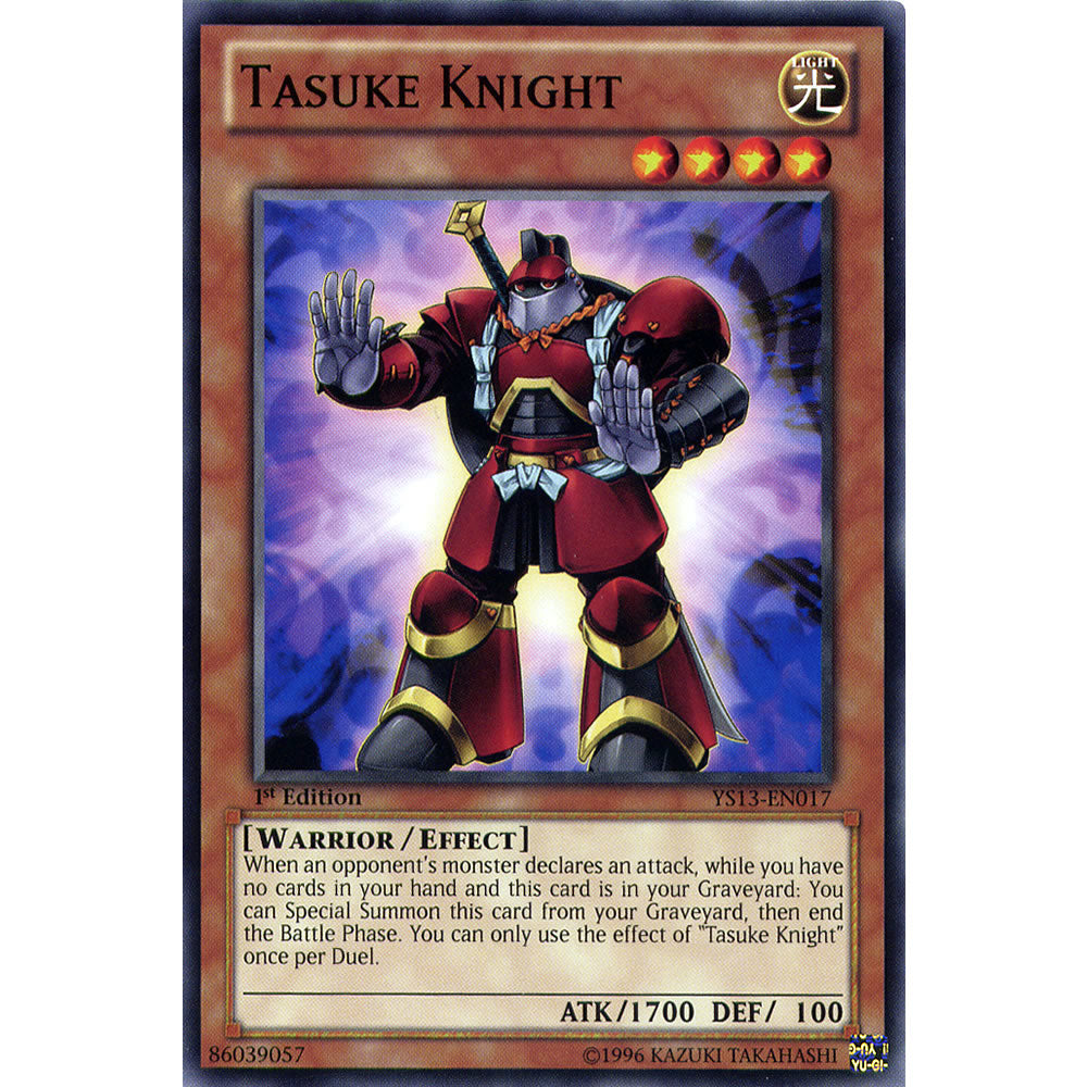 Tasuke Knight YS13-EN017 Yu-Gi-Oh! Card from the V for Victory Set
