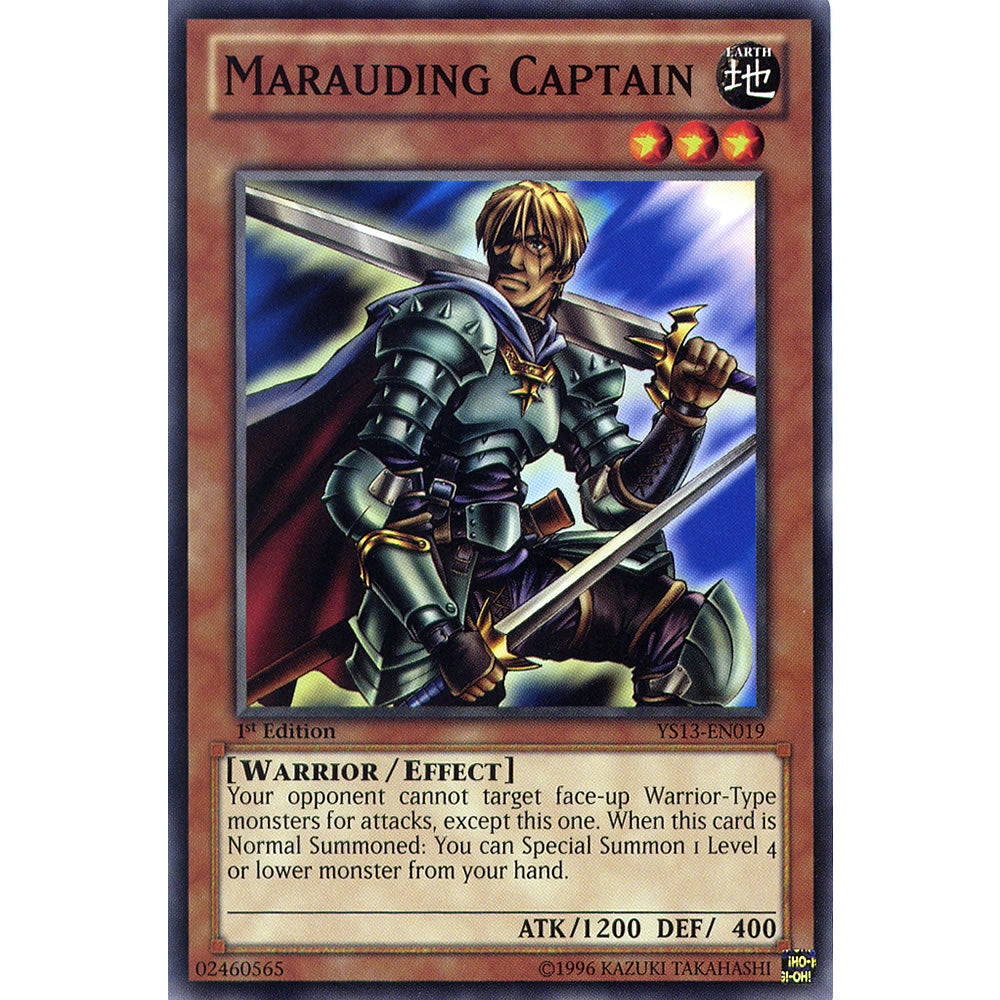 Marauding Captain YS13-EN019 Yu-Gi-Oh! Card from the V for Victory Set