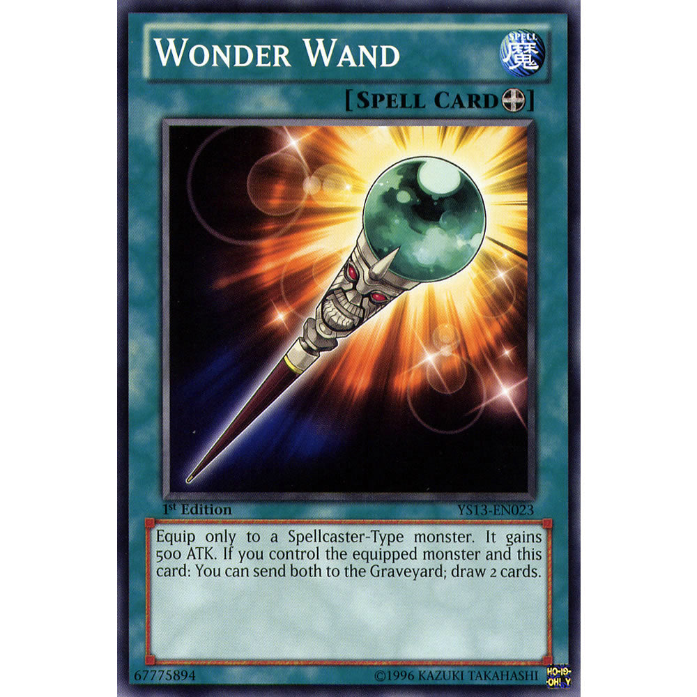 Wonder Wand YS13-EN023 Yu-Gi-Oh! Card from the V for Victory Set