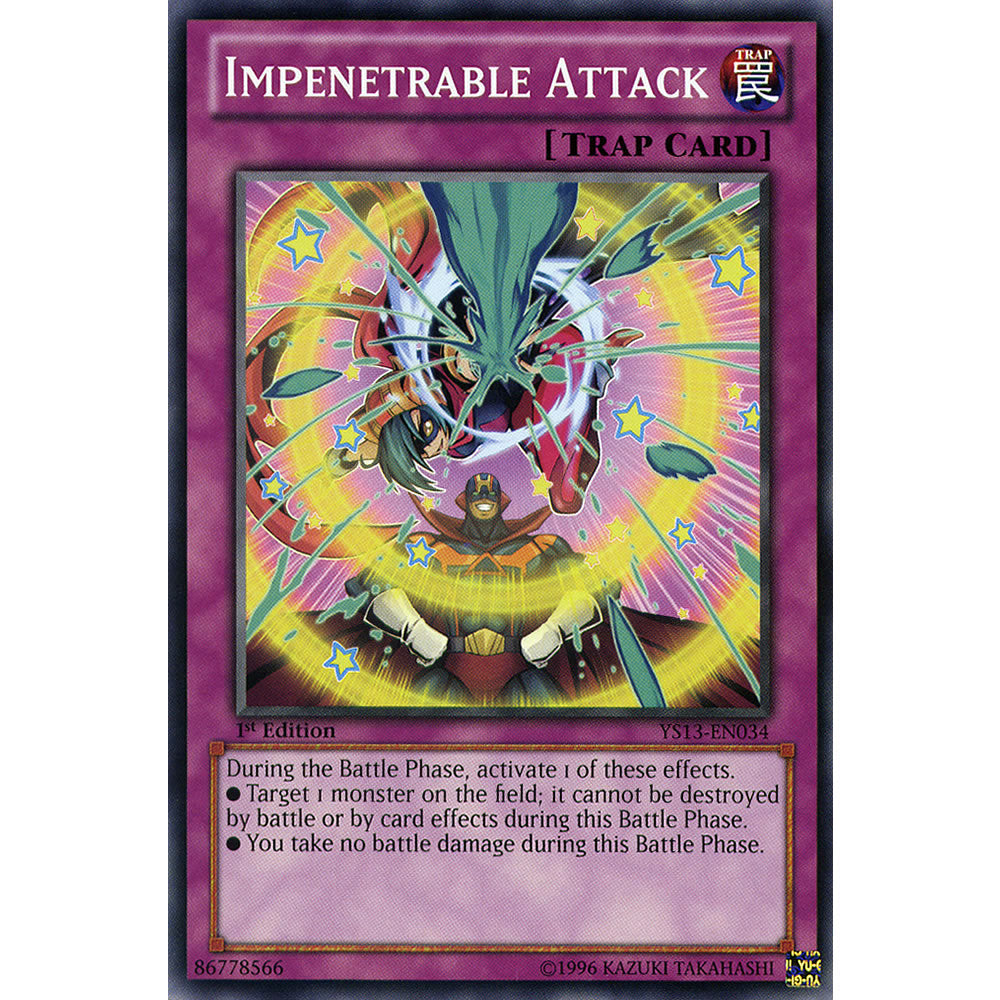 Impenetrable Attack YS13-EN034 Yu-Gi-Oh! Card from the V for Victory Set