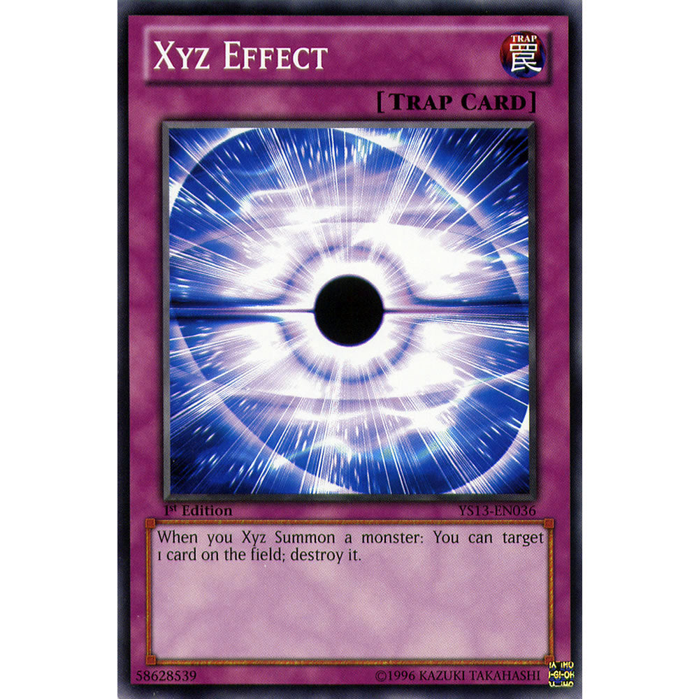 Xyz Effect YS13-EN036 Yu-Gi-Oh! Card from the V for Victory Set