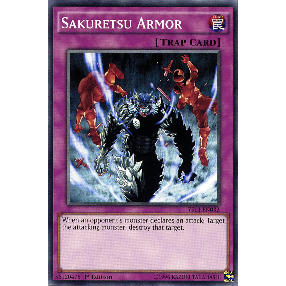 Sakuretsu Armor YS14-EN032 Yu-Gi-Oh! Card from the Space-Time Showdown Set