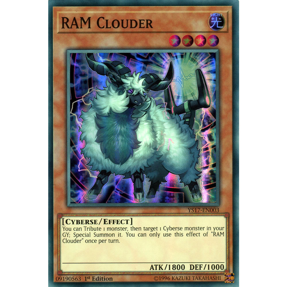 RAM Clouder YS17-EN003 Yu-Gi-Oh! Card from the Link Strike Set