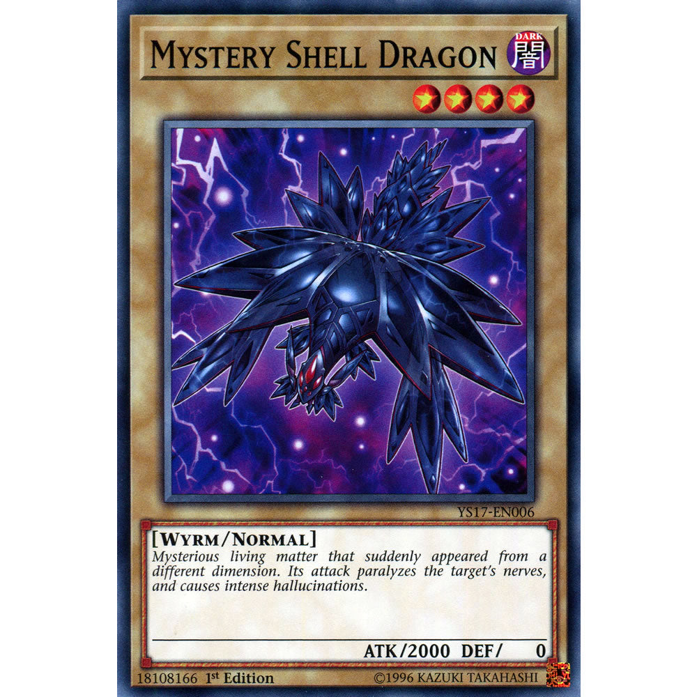 Mystery Shell Dragon YS17-EN006 Yu-Gi-Oh! Card from the Link Strike Set