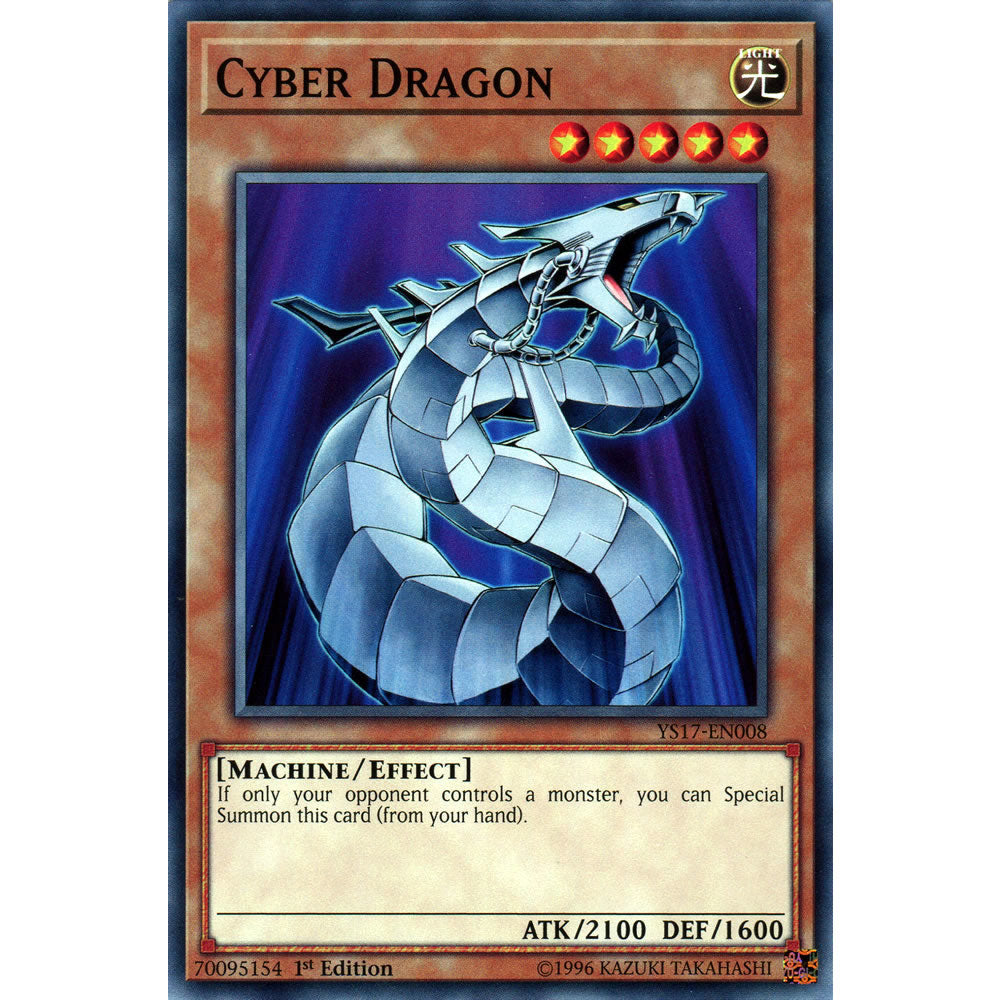 Cyber Dragon YS17-EN008 Yu-Gi-Oh! Card from the Link Strike Set