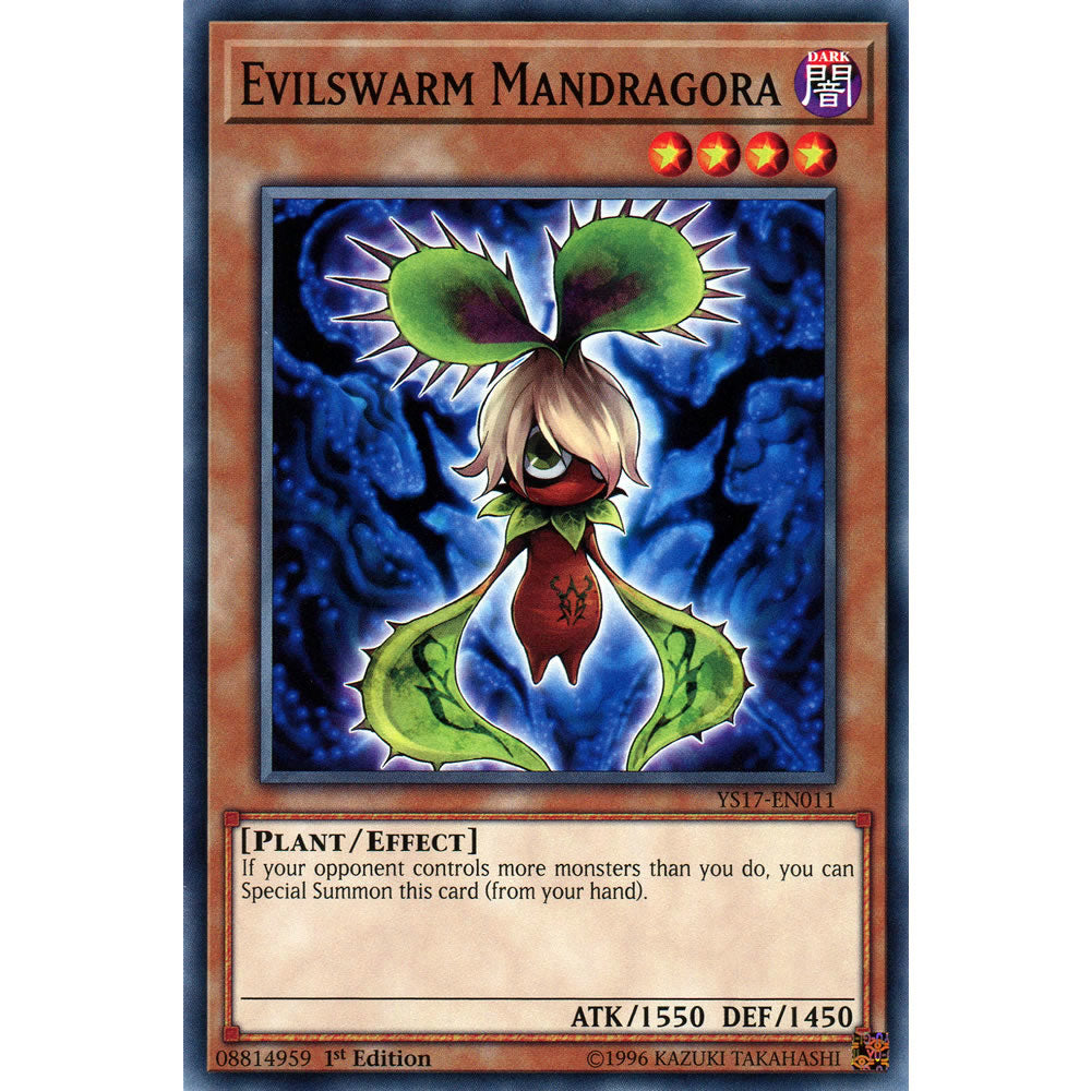Evilswarm Mandragora YS17-EN011 Yu-Gi-Oh! Card from the Link Strike Set