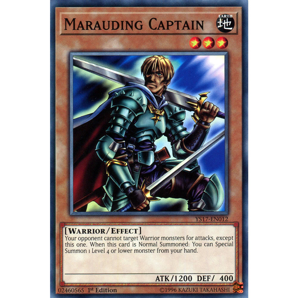 Marauding Captain YS17-EN012 Yu-Gi-Oh! Card from the Link Strike Set