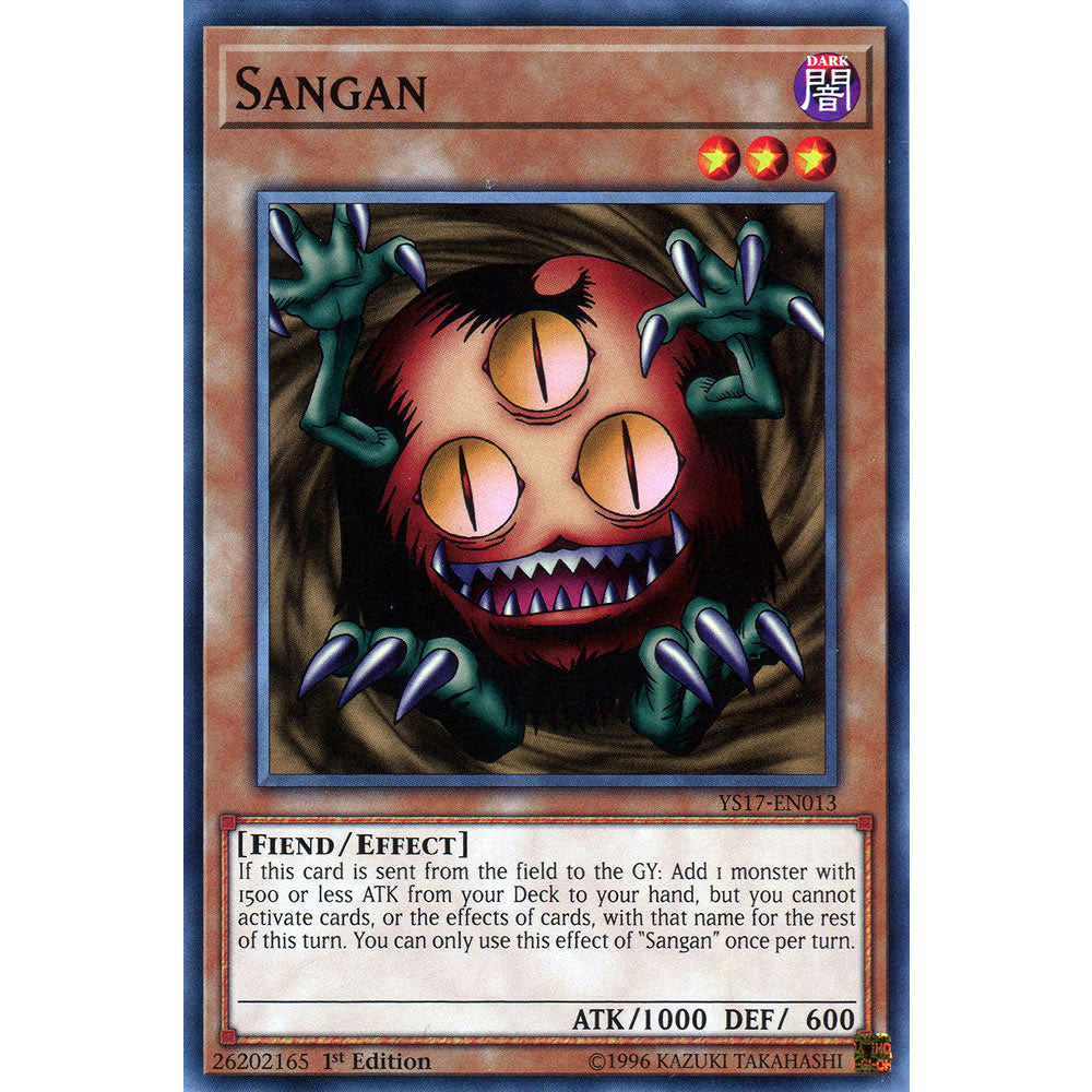 Sangan YS17-EN013 Yu-Gi-Oh! Card from the Link Strike Set