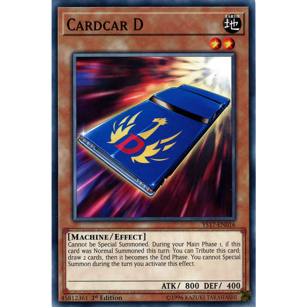 Cardcar D YS17-EN016 Yu-Gi-Oh! Card from the Link Strike Set