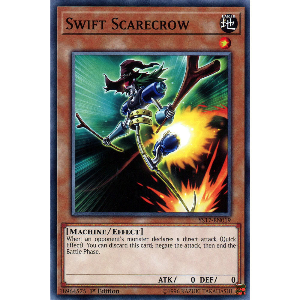 Swift Scarecrow YS17-EN019 Yu-Gi-Oh! Card from the Link Strike Set