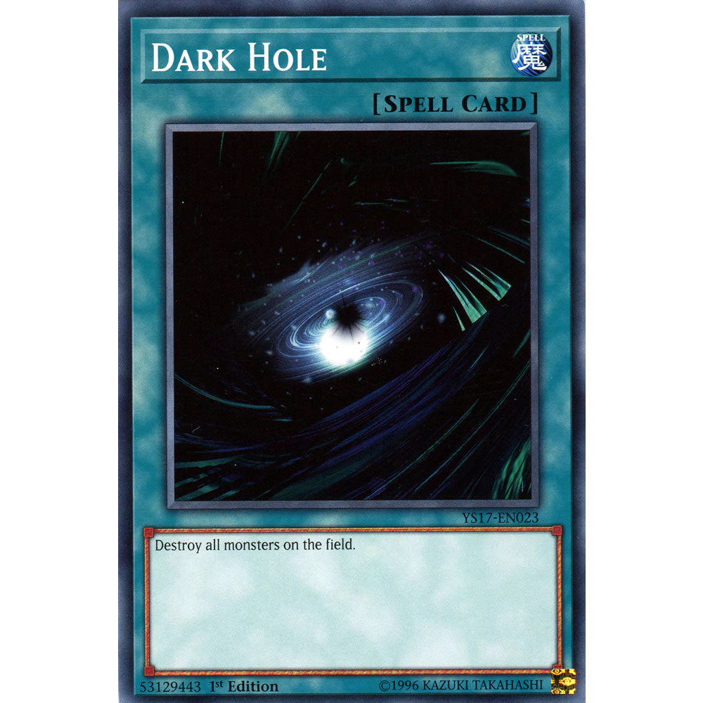 Dark Hole YS17-EN023 Yu-Gi-Oh! Card from the Link Strike Set