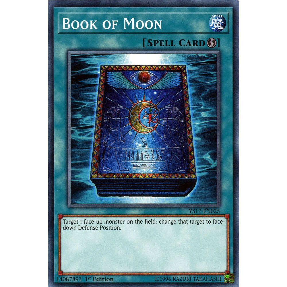 Book of Moon YS17-EN025 Yu-Gi-Oh! Card from the Link Strike Set