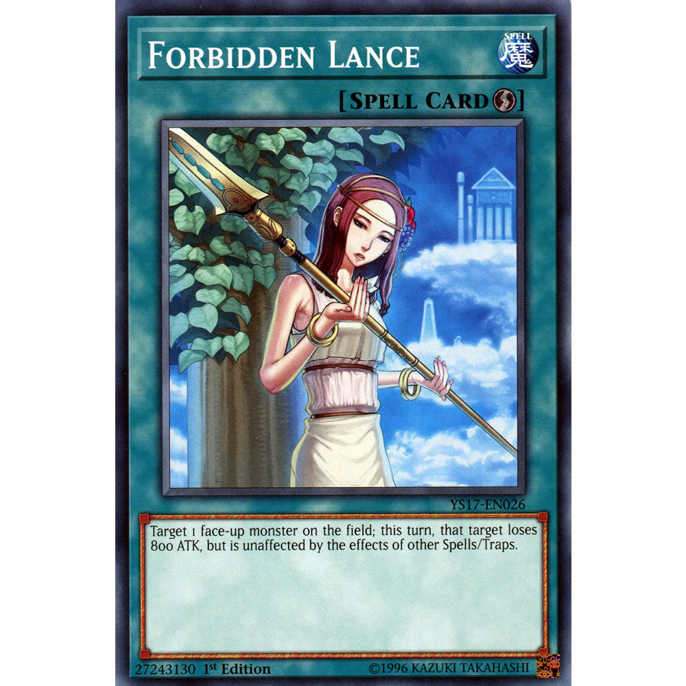 Forbidden Lance YS17-EN026 Yu-Gi-Oh! Card from the Link Strike Set