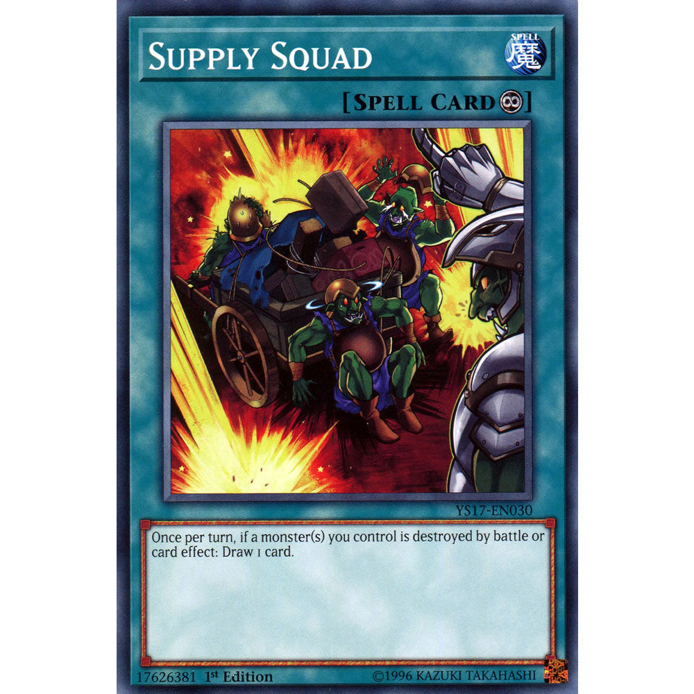 Supply Squad YS17-EN030 Yu-Gi-Oh! Card from the Link Strike Set