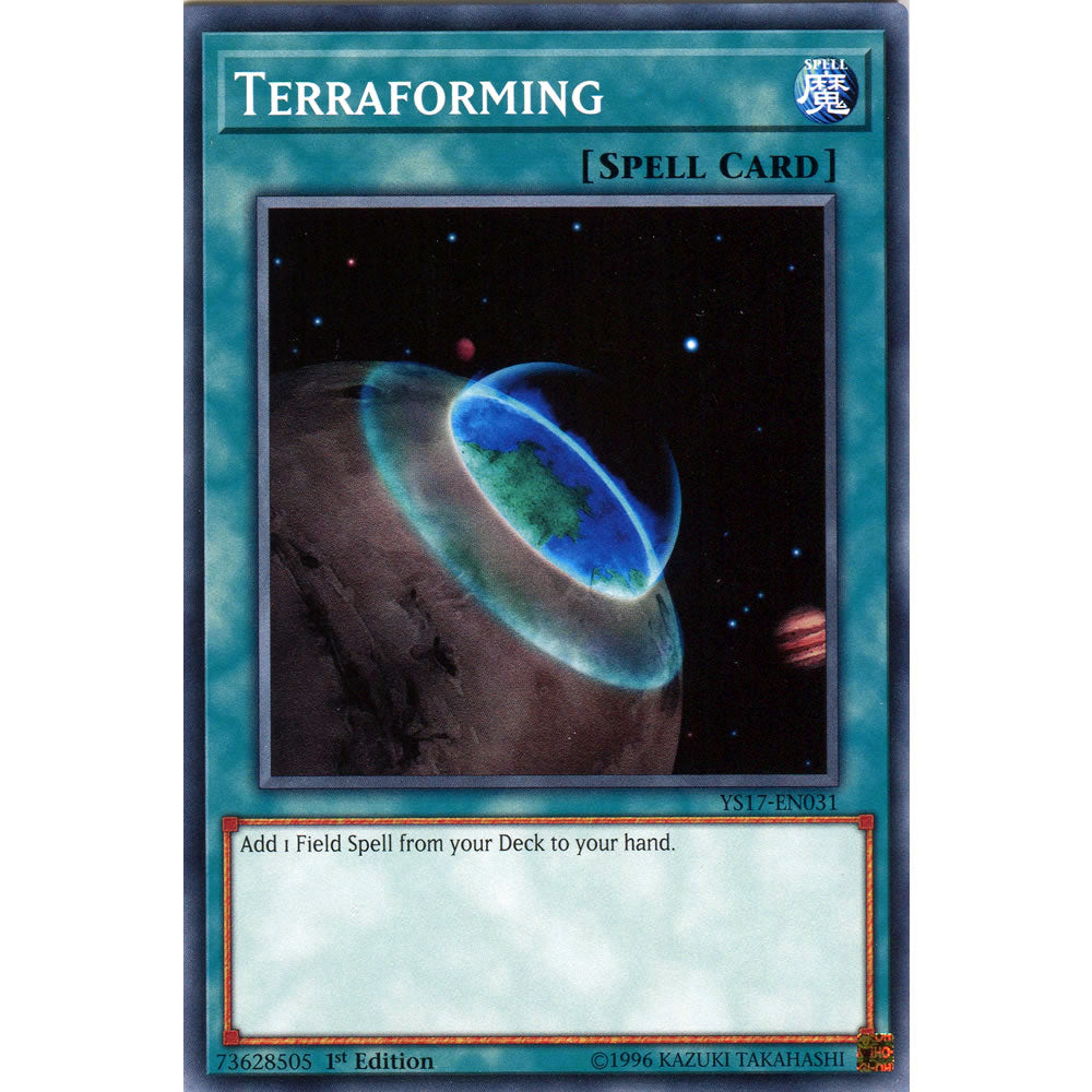 Terraforming YS17-EN031 Yu-Gi-Oh! Card from the Link Strike Set
