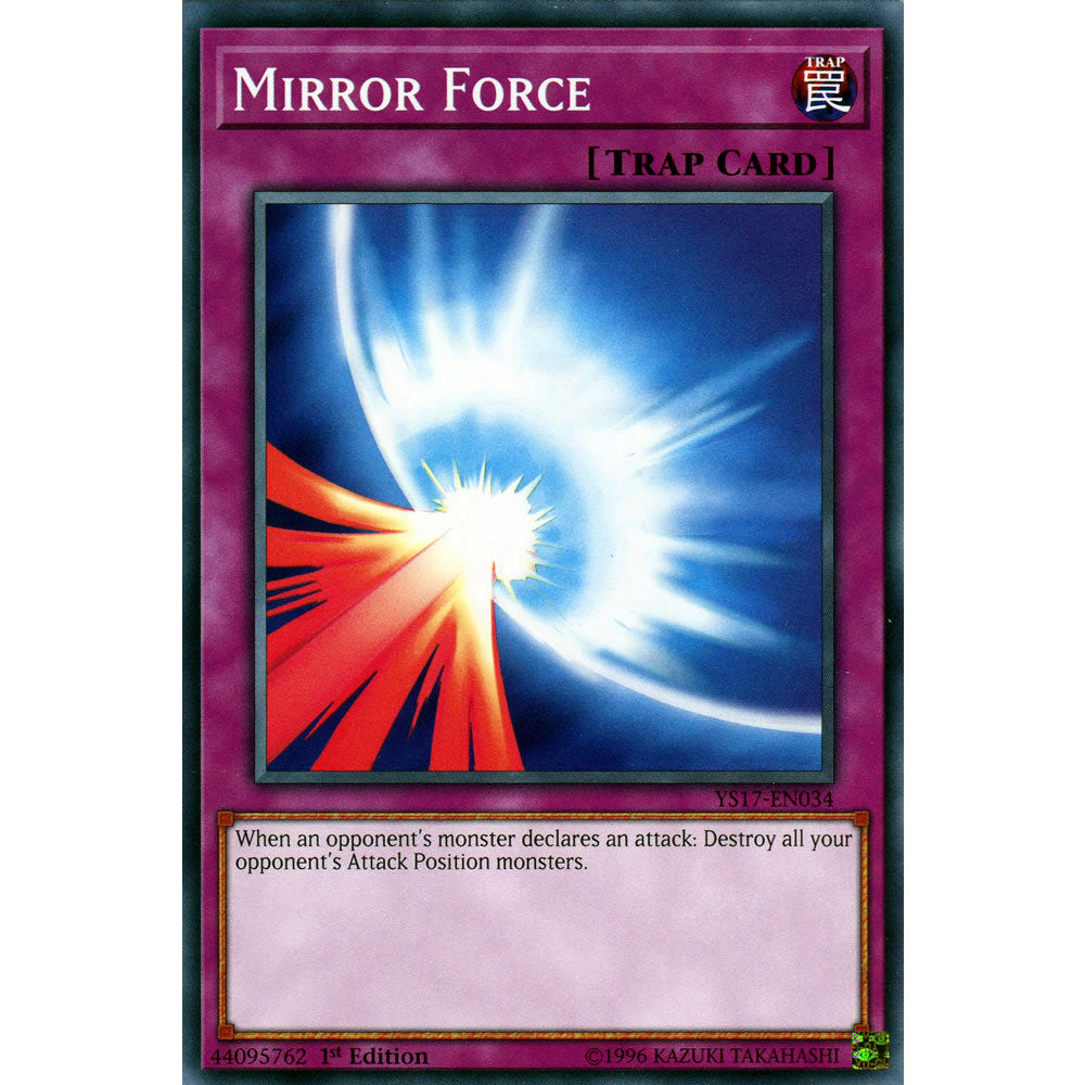Mirror Force YS17-EN034 Yu-Gi-Oh! Card from the Link Strike Set