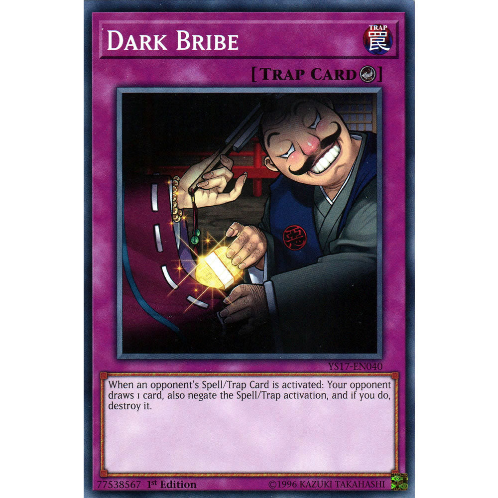 Dark Bribe YS17-EN040 Yu-Gi-Oh! Card from the Link Strike Set