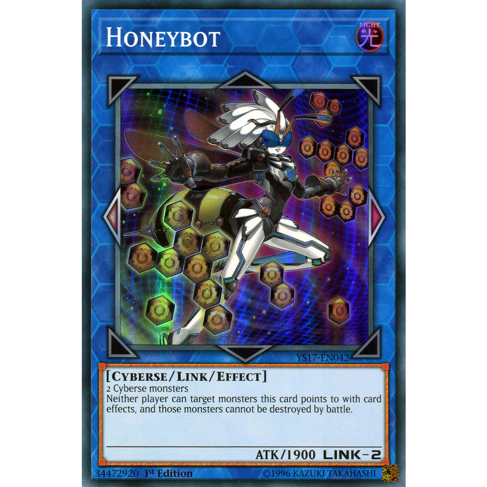 Honeybot YS17-EN042 Yu-Gi-Oh! Card from the Link Strike Set
