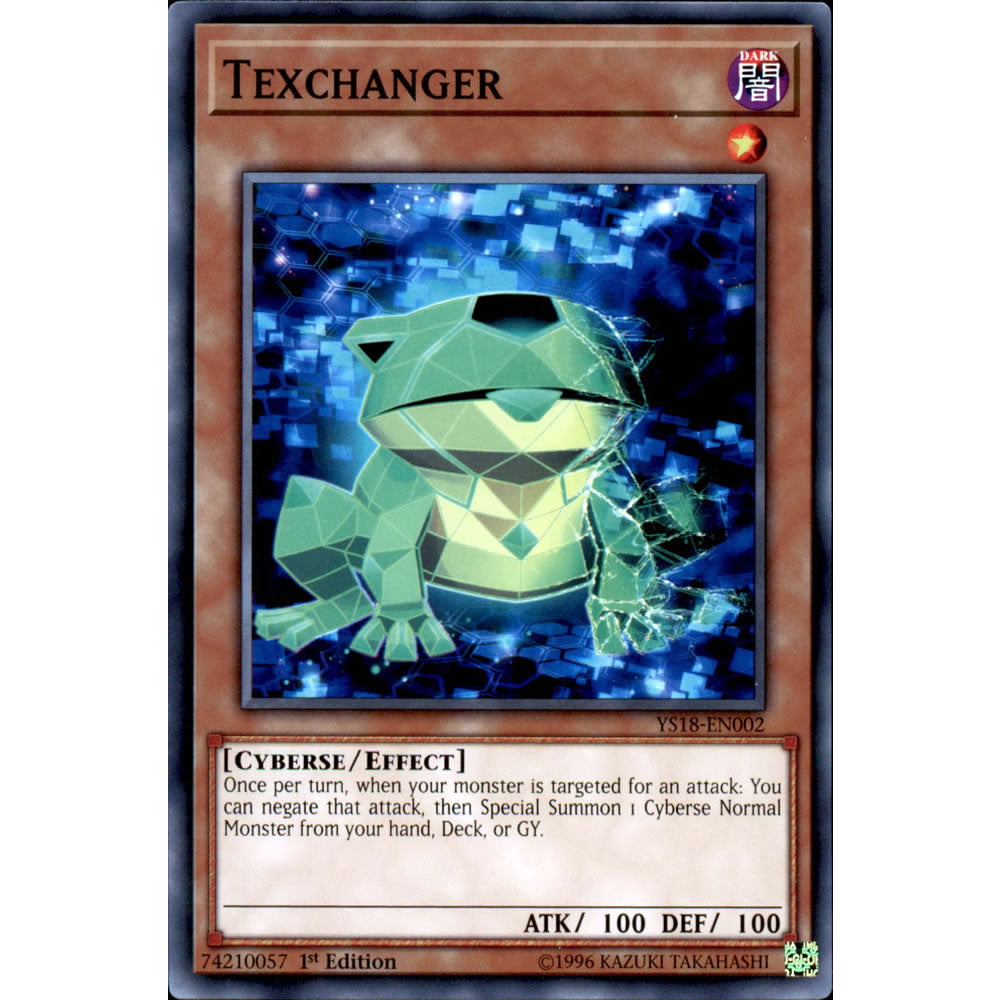 Texchanger YS18-EN002 Yu-Gi-Oh! Card from the Codebreaker Set