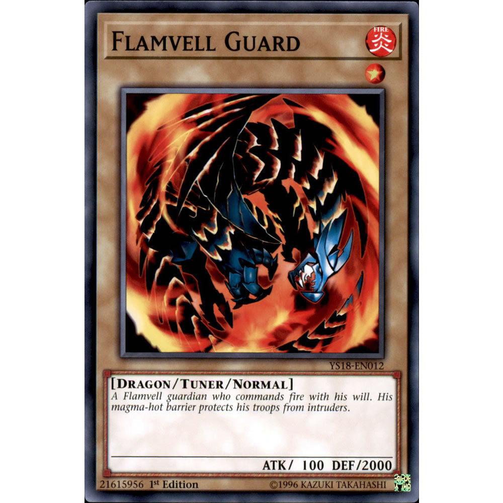 Flamvell Guard YS18-EN012 Yu-Gi-Oh! Card from the Codebreaker Set