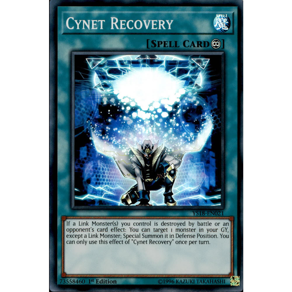 Cynet Recovery YS18-EN021 Yu-Gi-Oh! Card from the Codebreaker Set