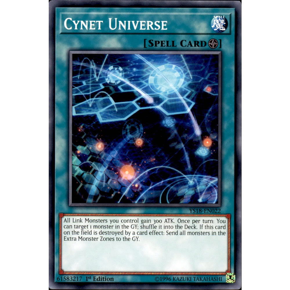 Cynet Universe YS18-EN022 Yu-Gi-Oh! Card from the Codebreaker Set