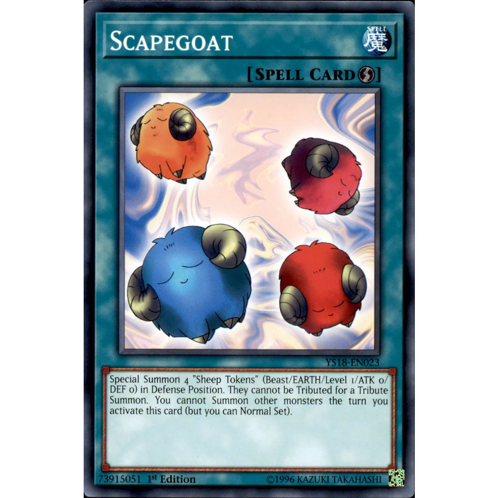 Scapegoat YS18-EN023 Yu-Gi-Oh! Card from the Codebreaker Set